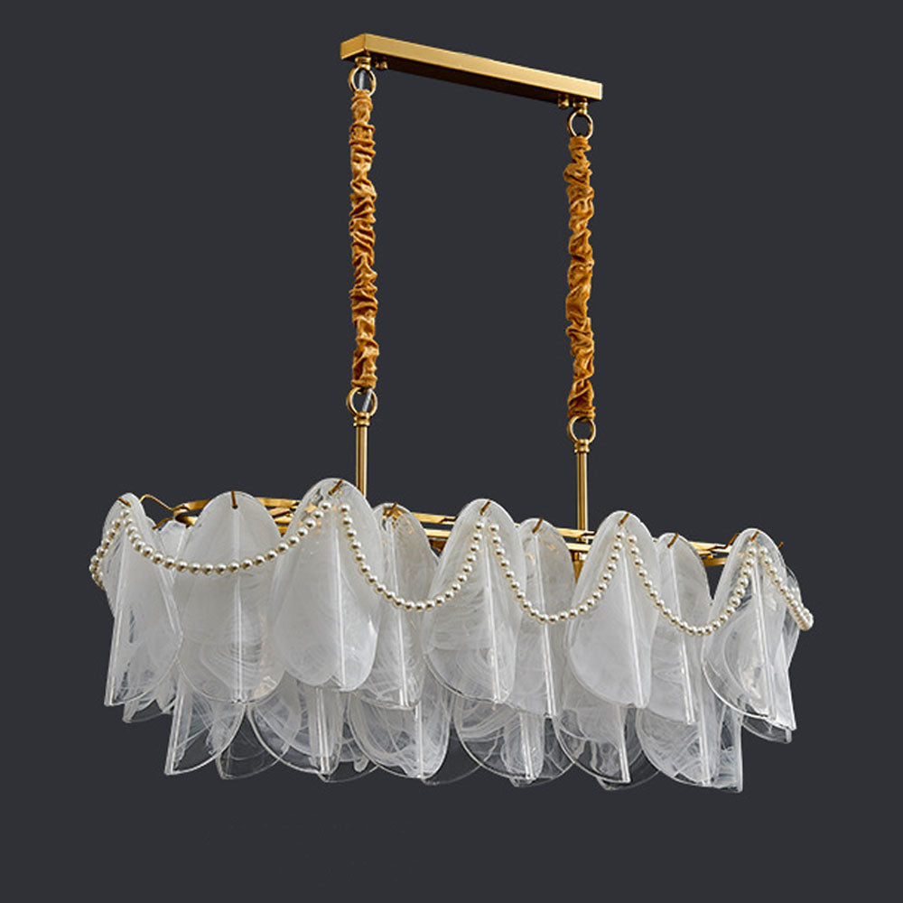 Modern Copper-Colored Hanging Lamp | Lighting | LED | copper/glass/wood | 110V-120V | Premium Lighting Solution