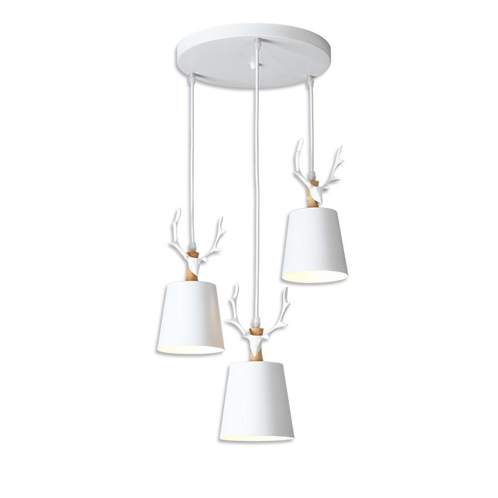 Light Antler Design Classic Chandelier | Ceiling Light | LED | metal | 60W | 110-120V | Modern Ceiling Lighting