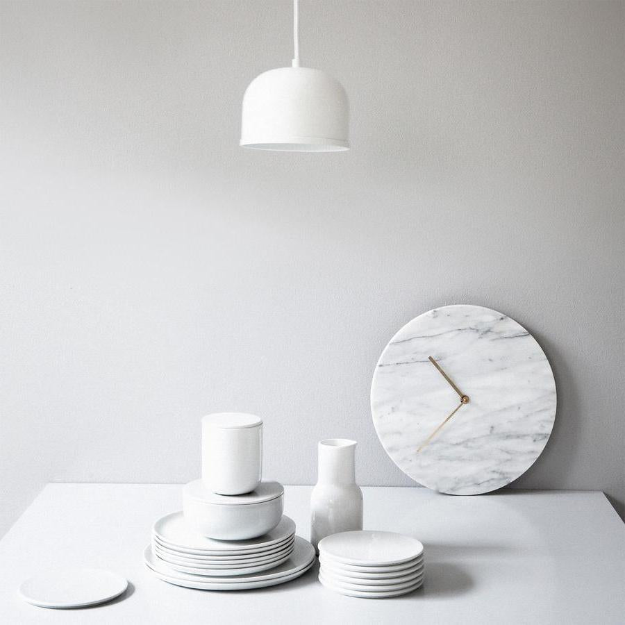 White Marble Wall Clock | Lighting | Premium Lighting Solution
