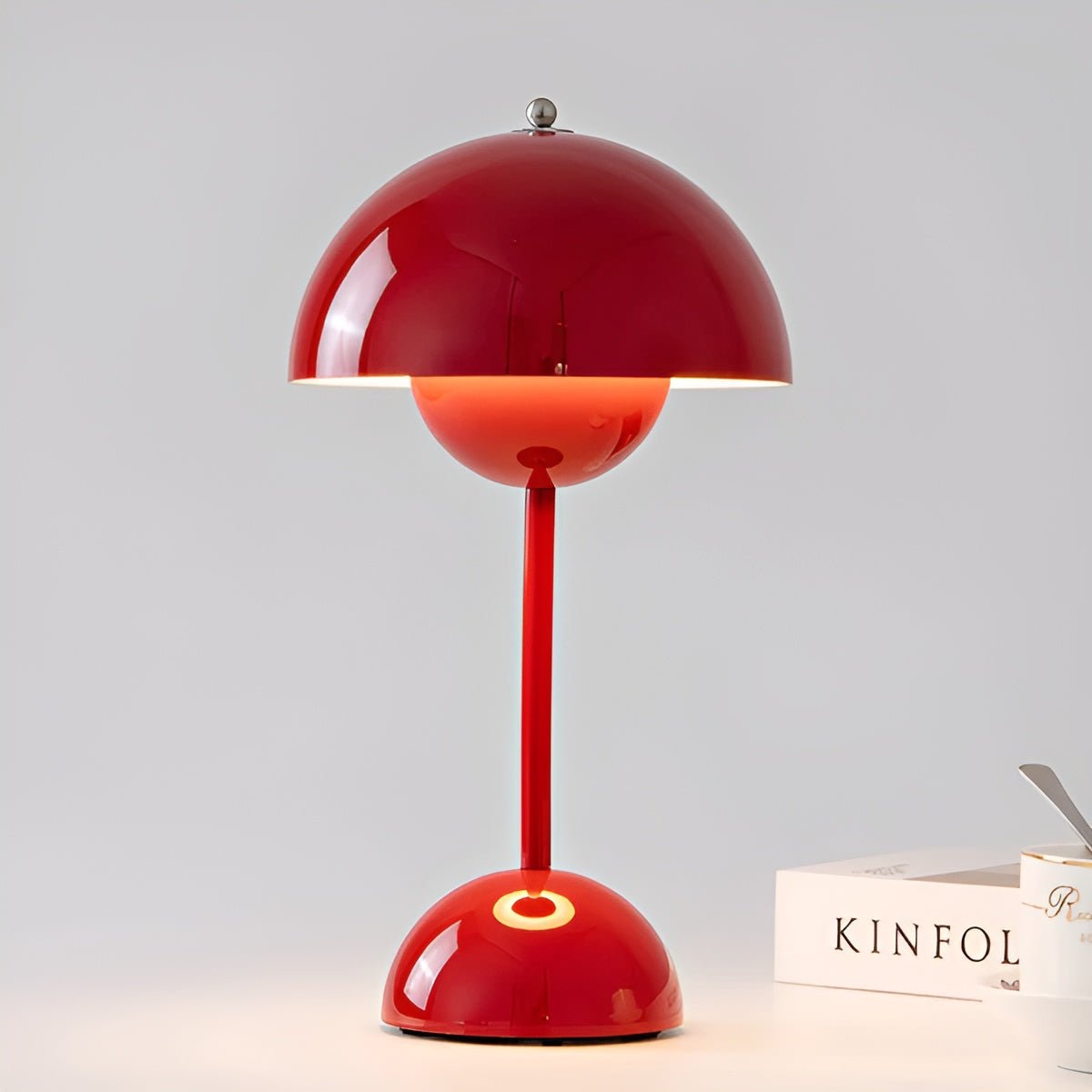 Pillam Scandinavian Table Lamp | Table Lamp | LED | glass/Metal | 220V/240V | Sleek Table Accent