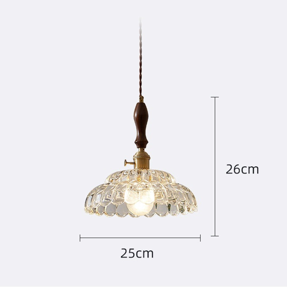 Modern Copper Hanging Lamp | Lighting | LED | copper/glass/wood | 110V-120V | Premium Lighting Solution