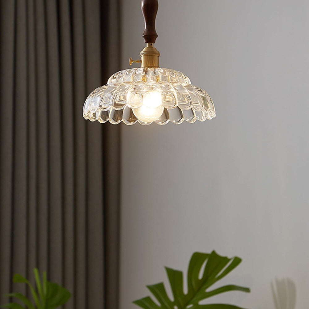 Modern Copper Hanging Lamp | Lighting | LED | copper/glass/wood | 110V-120V | Premium Lighting Solution