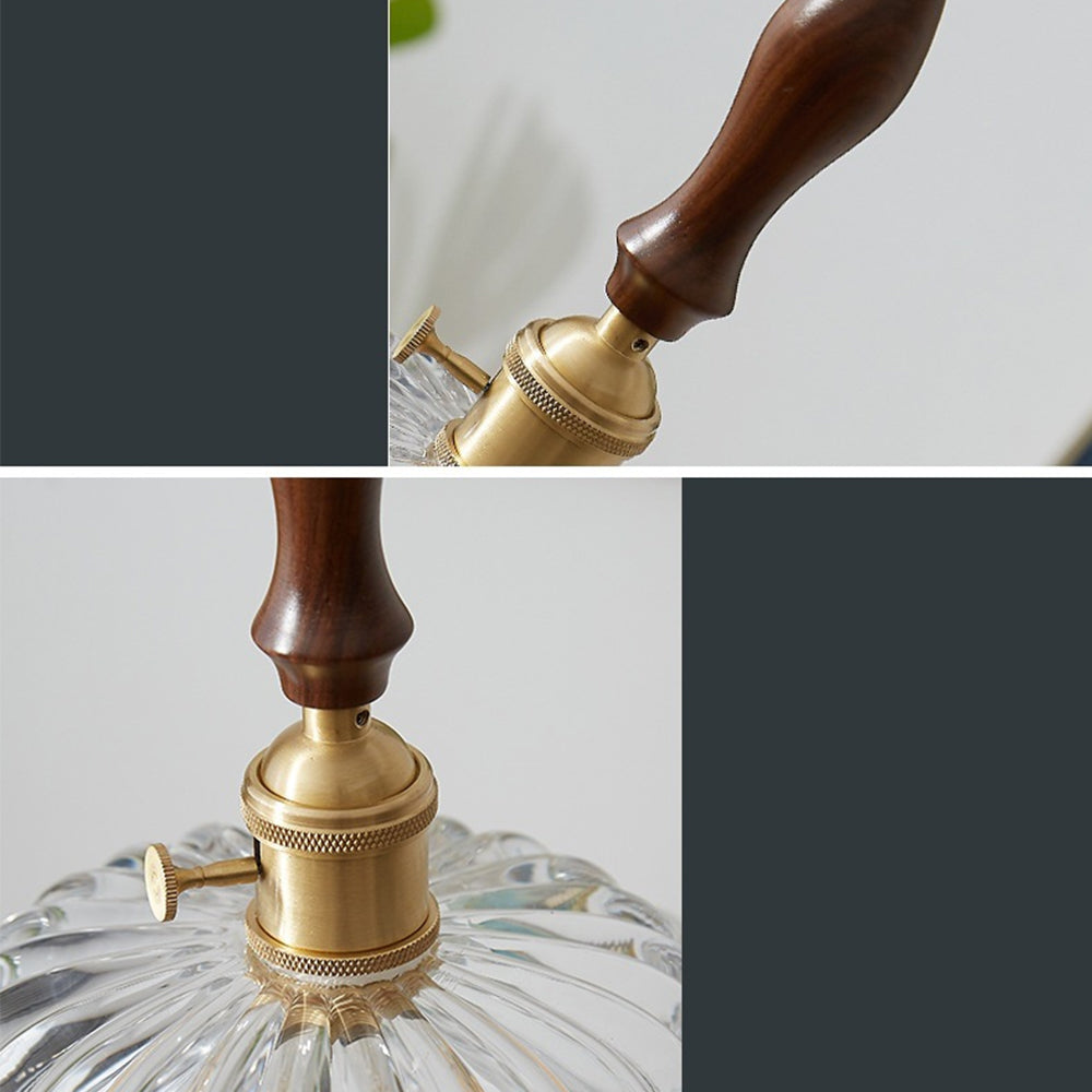 Modern Copper Hanging Lamp | Lighting | LED | copper/glass/wood | 110V-120V | Premium Lighting Solution