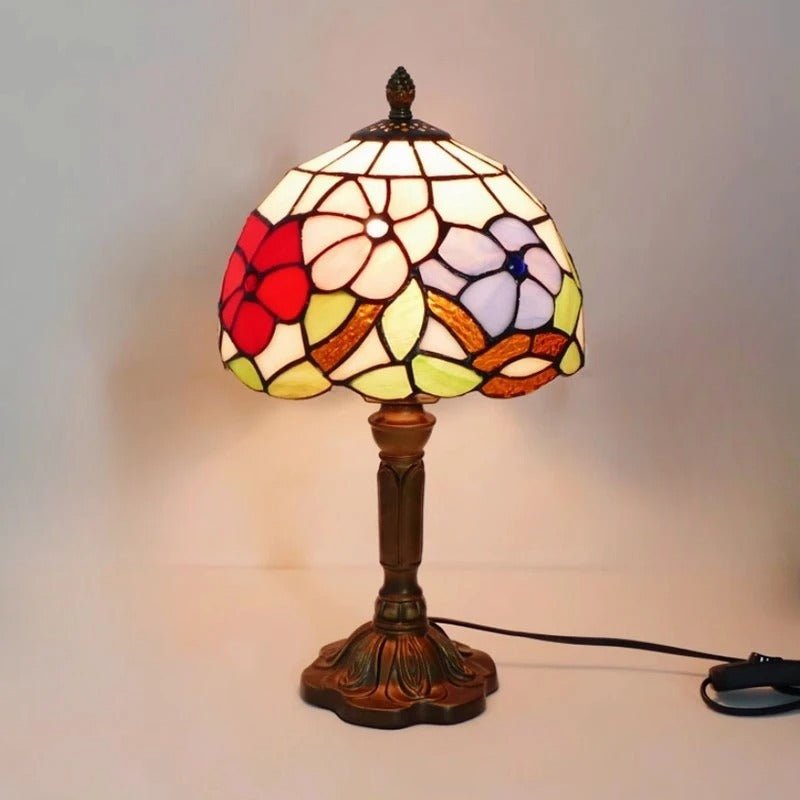 Vintage Table Lamp Baroque Style | Table Lamp | LED | glass/metal | Sleek Table Accent