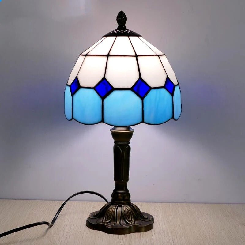 Vintage Table Lamp Baroque Style | Table Lamp | LED | glass/metal | Sleek Table Accent