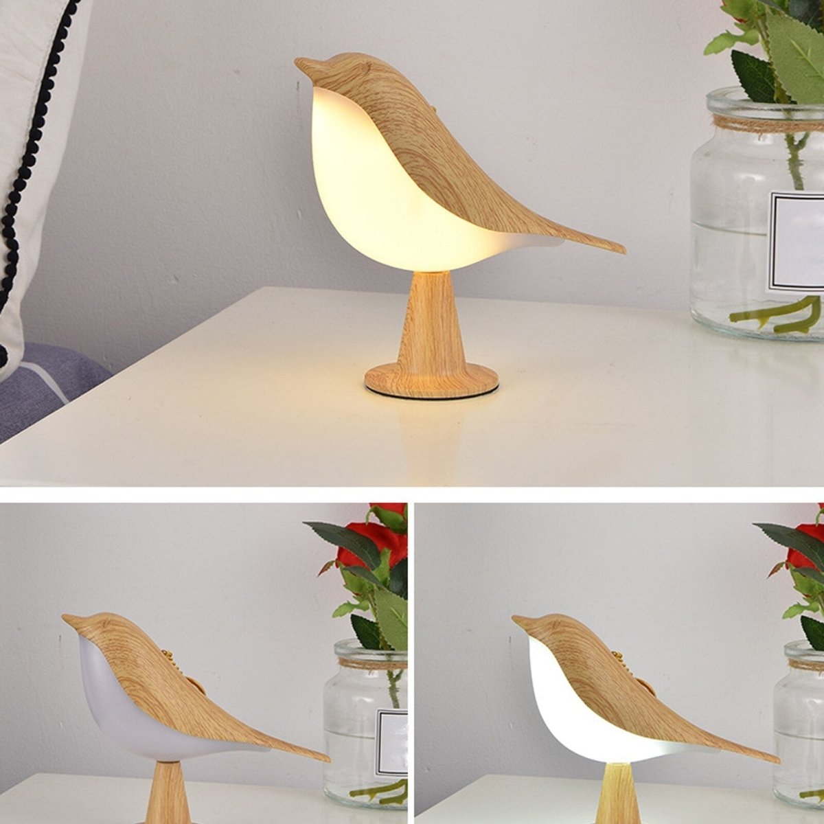 Design Bird Lamp Modern Table | Table Lamp | LED | 6-10W | Sleek Table Accent