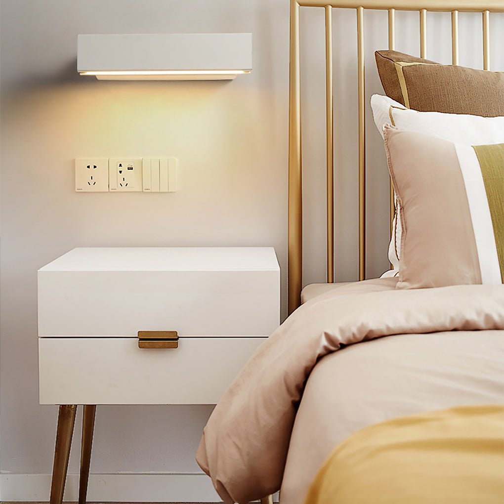 ElegantGlow Minimalist Rotatable Wall Lamps | Wall Lamp | Led | metal | 220V - 240V | Elegant Wall Illumination