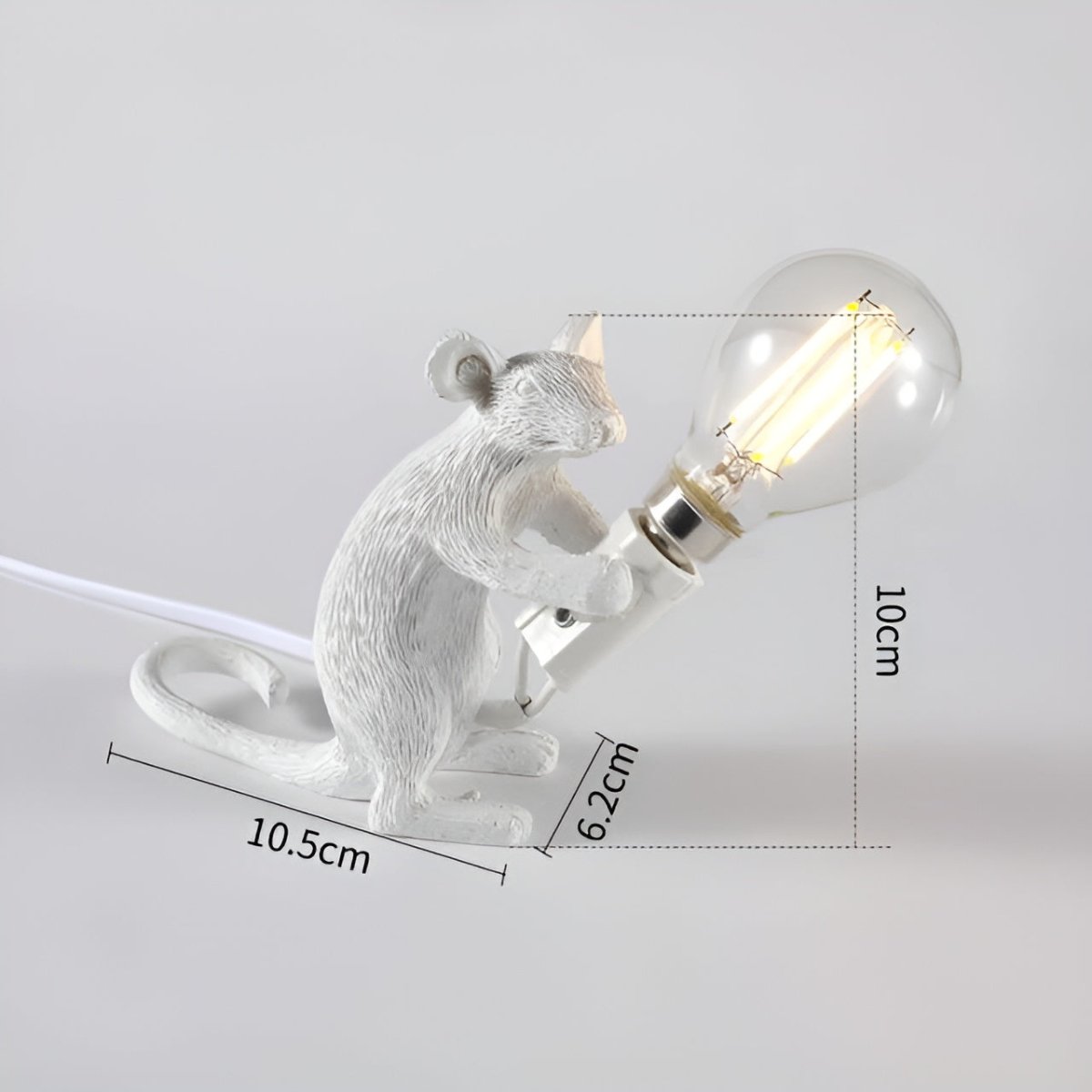 Mouse Table Lamp Unique | Table Lamp | LED | resin | 90V-260V | Sleek Table Accent