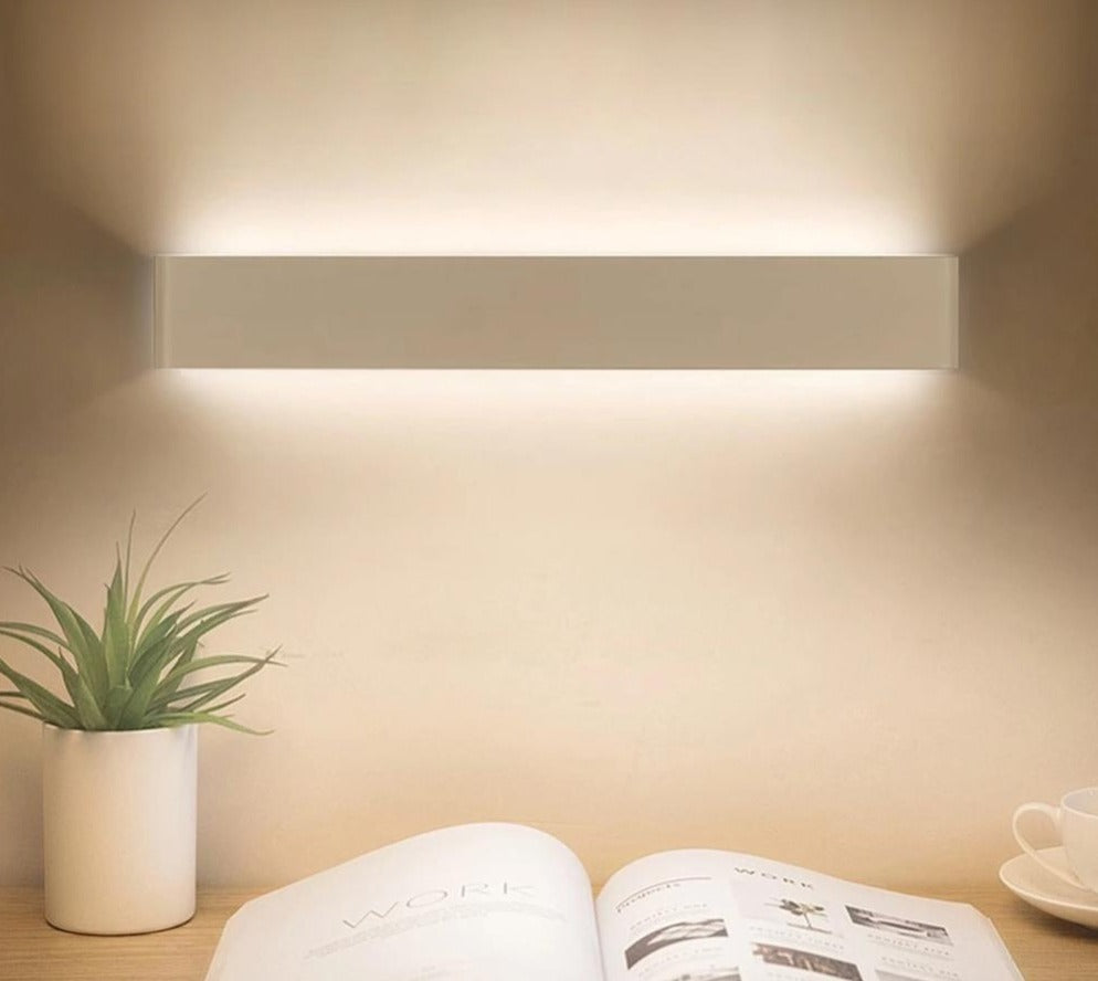 GlowLine Sleek wall lights Modern | Lighting | Led | Warm White | aluminum | 10W | 85V - 265V | Premium Lighting Solution