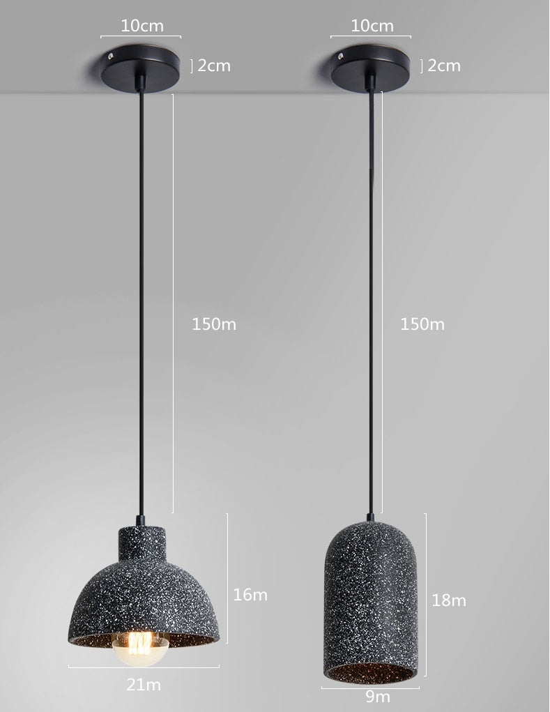 Classic Cement Hanging Lamps | Lighting | Premium Lighting Solution