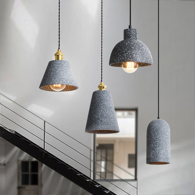 Classic Cement Hanging Lamps | Lighting | Premium Lighting Solution