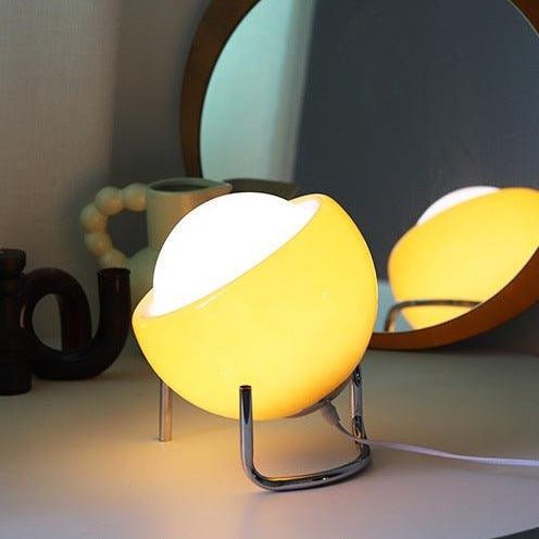 Retro Table Lamp Full Glass | Table Lamp | Glass | Sleek Table Accent