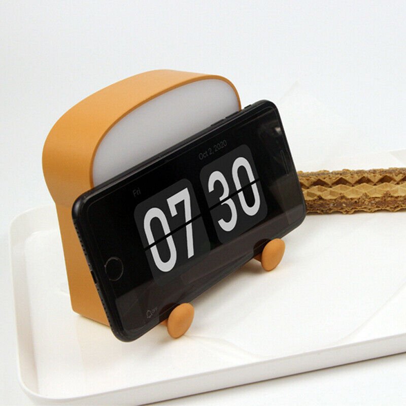 BrioToast Cute Toast Night Light, | Lighting | LED | 4000K | Silicone | Premium Lighting Solution