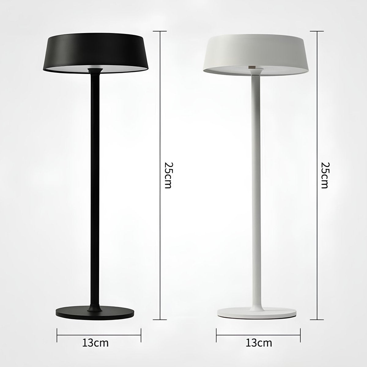 SlimLux Dimmable Modern Table Lamp | Table Lamp | Iron | 3W | Sleek Table Accent
