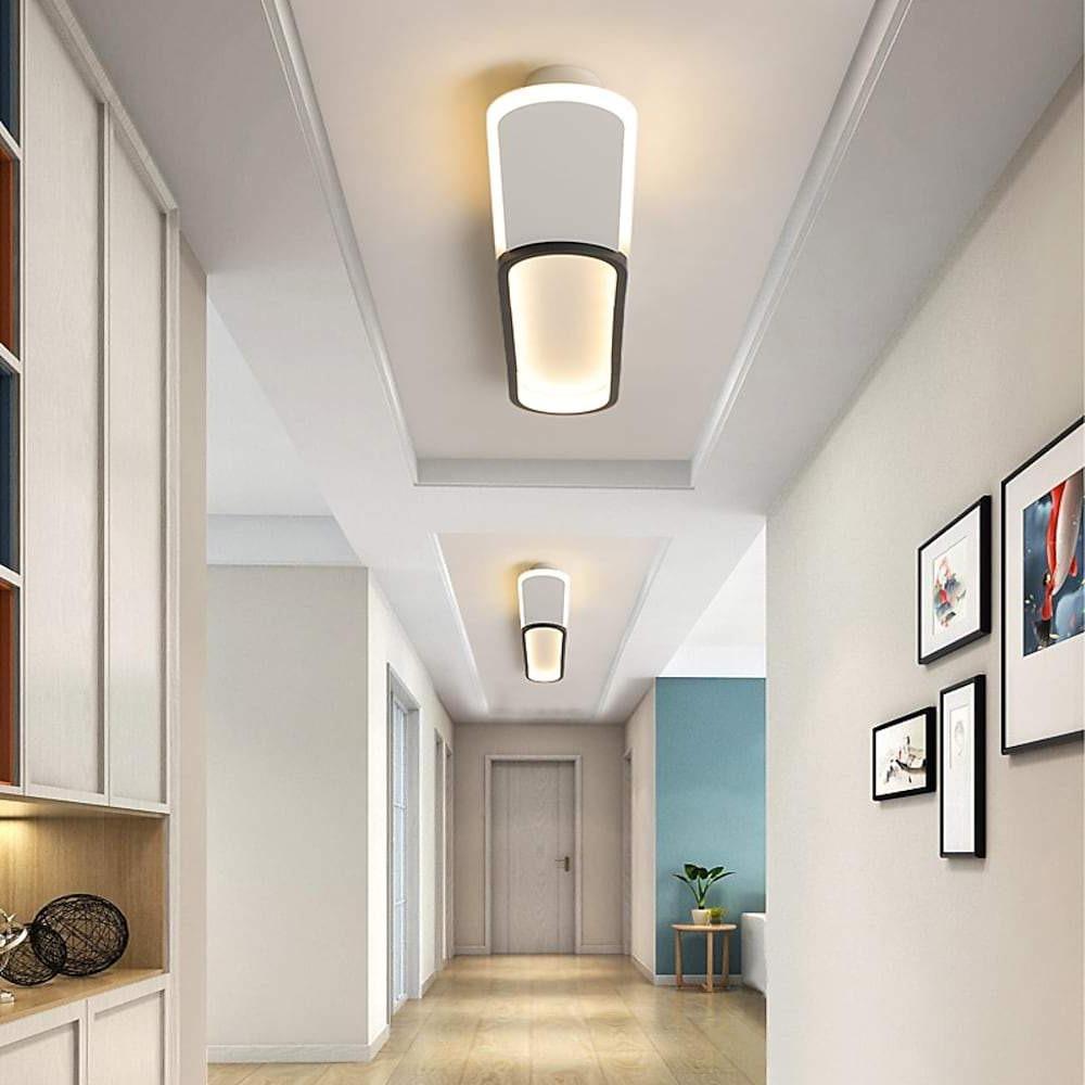 Rectangle Flush Mount Ceiling Light | Ceiling Light | LED | metal | Modern Ceiling Lighting