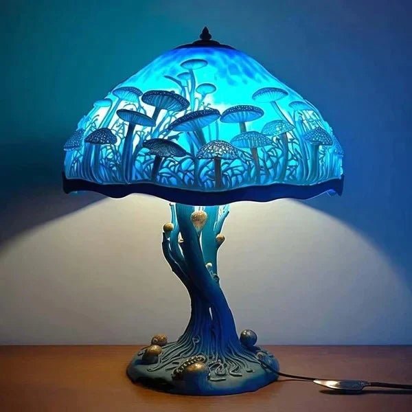 GlowMuse Lamp Magic Mosaic Table | Table Lamp | LED | resin/glass | Sleek Table Accent